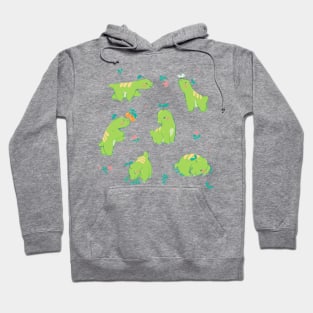 Friendly Dino Hoodie